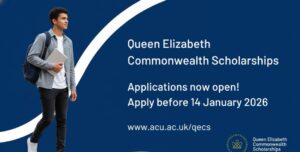 Queen Elizabeth Commonwealth Scholarships (QECS) 2026/2027 | Fully Funded Master’s Study