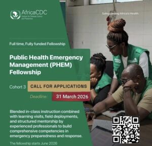 Africa CDC Public Health Emergency Management (PHEM) Fellowship 2026 for African Professionals (Fully Funded)