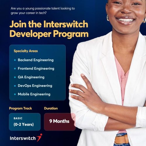 The Interswitch Developer Program 2025 for Young Professionals