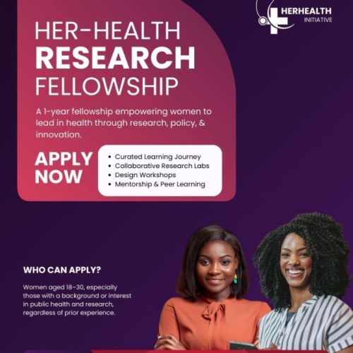 Her-Health Research Fellowship — Applications Now Open