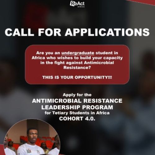 AMR Leaders Program – Cohort 4 (Africa): Empowering Africa’s Next Generation of Public Health Leaders