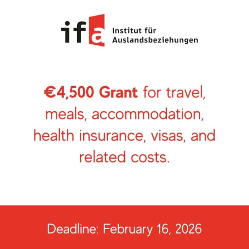 Apply for the CrossCulture Grants 2026 (€4,500 Funding for International Collaboration)