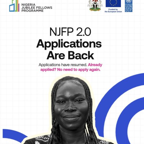 Nigeria Jubilee Fellows Programme (NJFP) 2026: Fully Paid 12-Month Opportunity for Young Nigerian Graduates (₦150,000 Monthly Stipend)