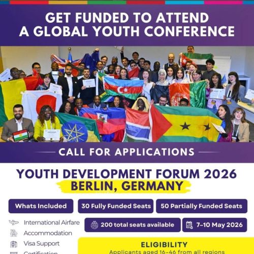 Fully Funded Youth Development Forum 2026 in Berlin, Germany