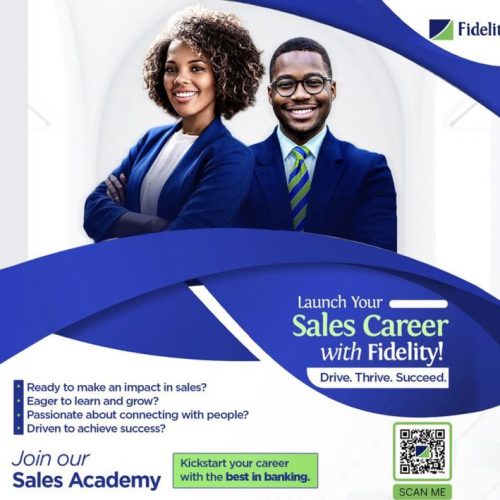 Fidelity Bank Sales Academy 2026 for Young Nigerian Graduates