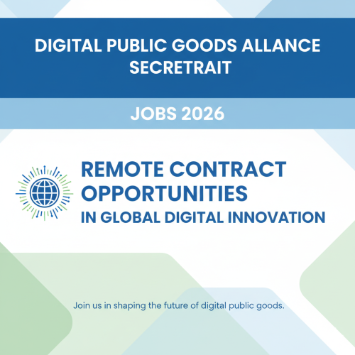 Digital Public Goods Alliance Secretariat Jobs 2026: Remote Contract Opportunities in Global Digital Innovation