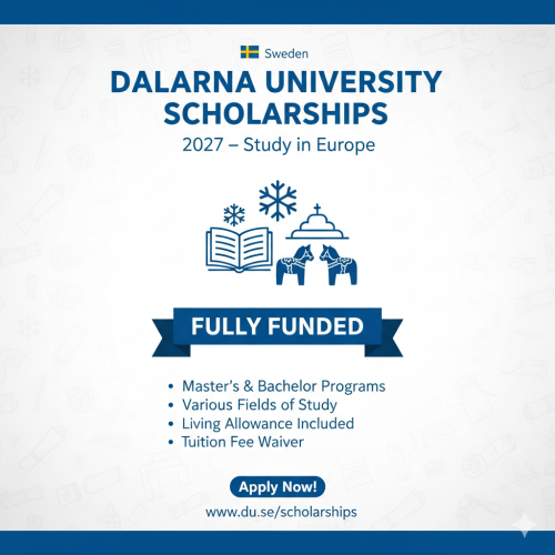 Dalarna University Scholarships 2027 in Sweden (Funded) – Study in Europe