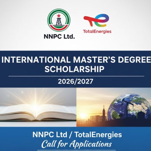 NNPC Ltd / TotalEnergies International Master’s Degree Scholarship 2026/2027